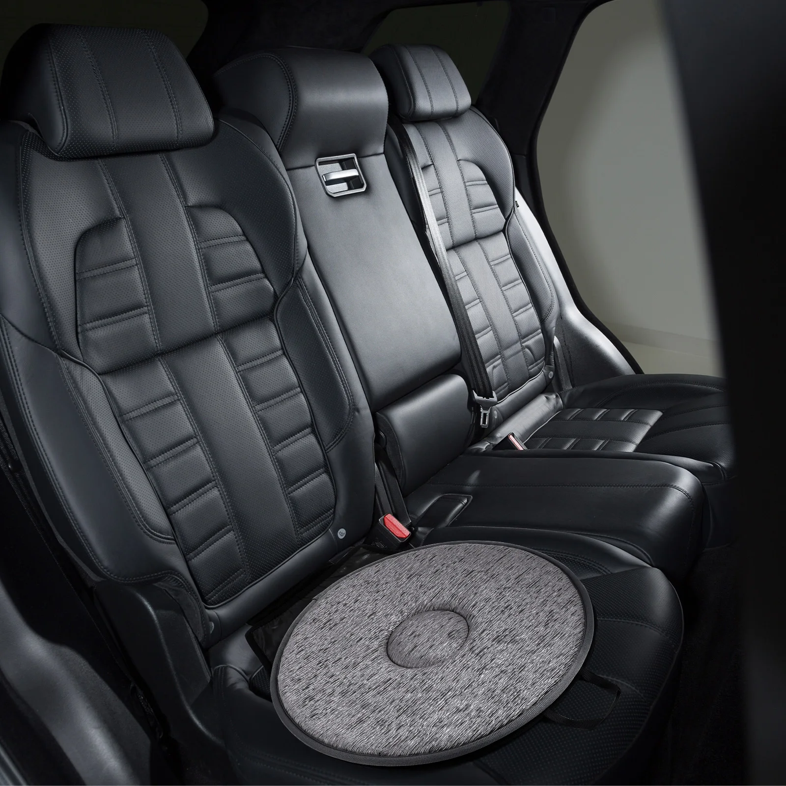

360 Degree Rotating Car Seat Cushion Lightweight Portable Anti Slip Base Comfortable Use For Elderly Pregnant Home Office