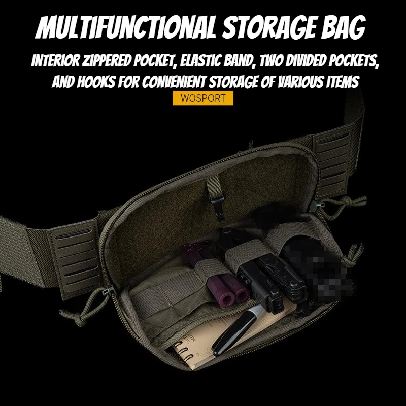 التكتيكية اللوحة 2Nd الطبقة المشرف الحقيبة ل Pincer الثلاثي مجلة جيب التخزين الأمامي حقيبة مدمجة لوحة الناقل الصيد الادسنس #4