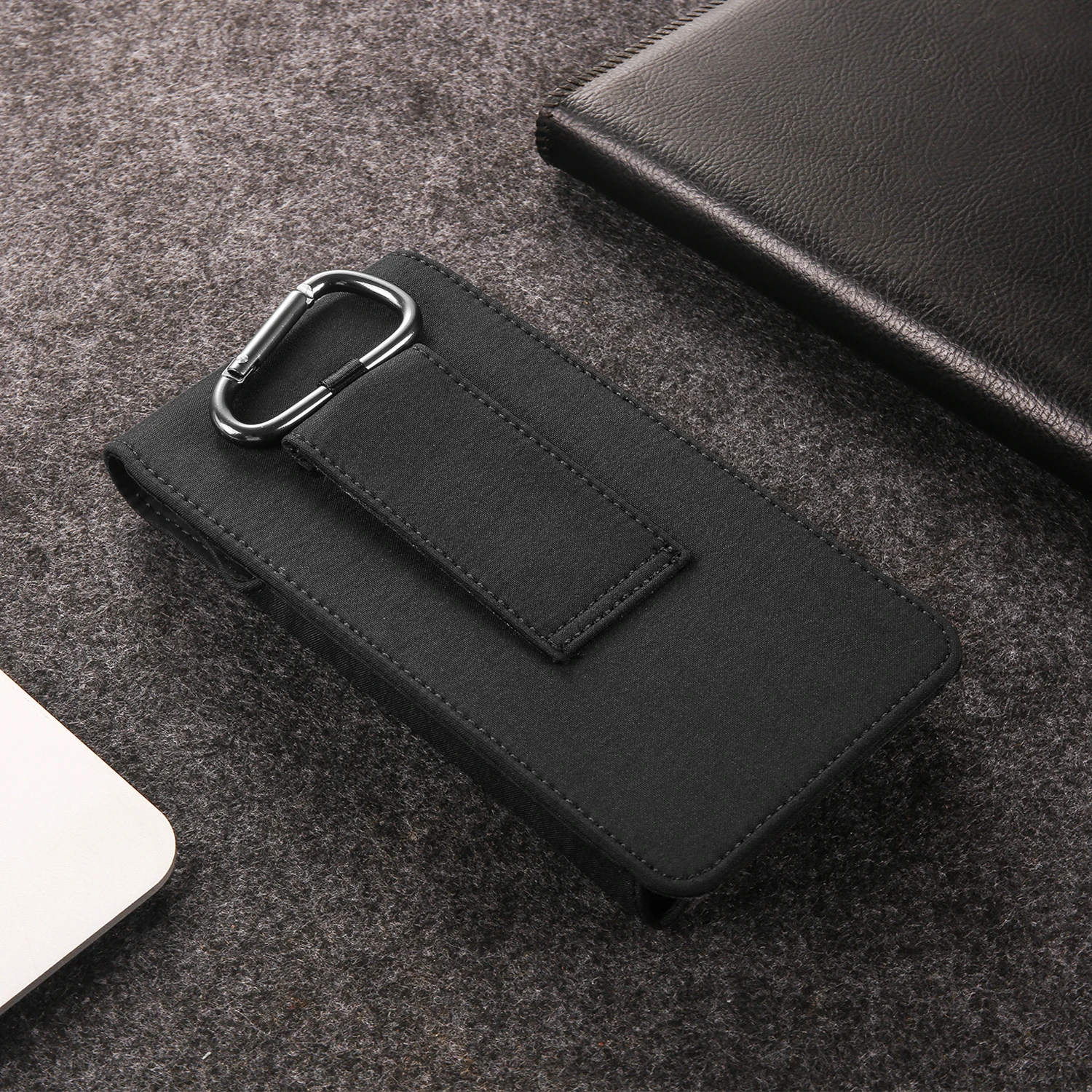 Custodia per telefono con clip da cintura in nylon Custodia per marsupio per iPhone 16 15 17 13 Pro Max 7 Plus, Samsung S25 S24 S23 S22 Ultra A17 Custodia per fondina