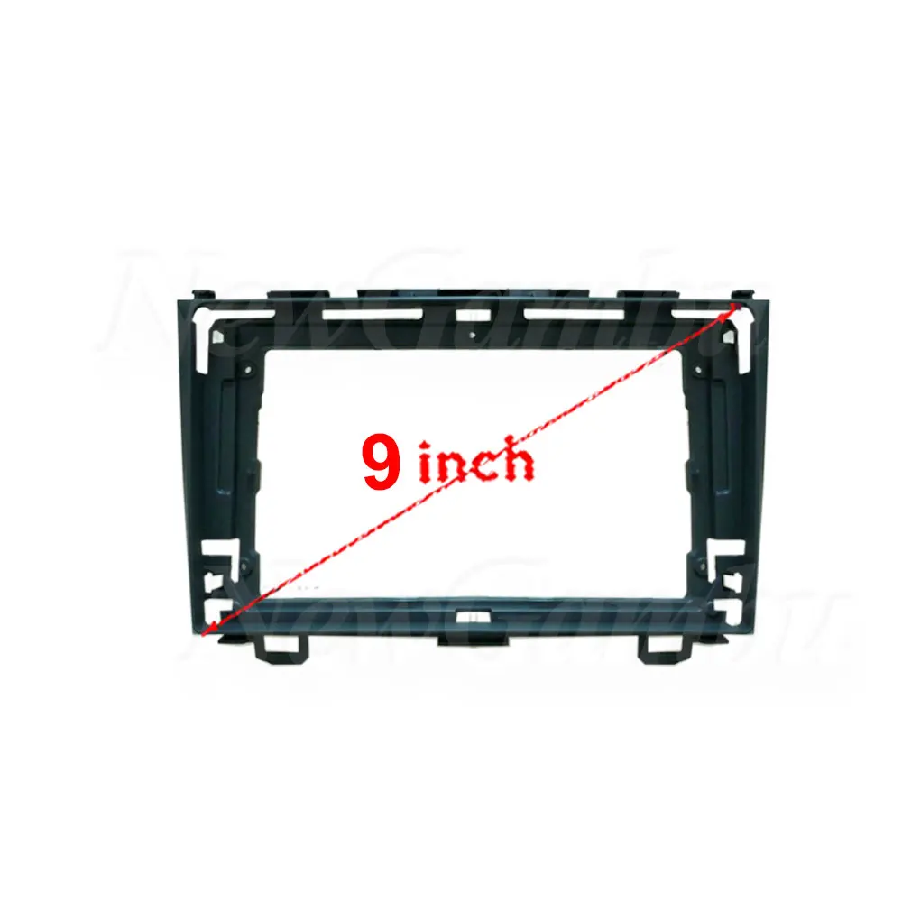 NewGambu 9 Inch Car Radio FIT For Honda CRV CR-V 2007-2011 Frame GPS Mp5 ABS PC Plastic Fascia Dashboard Plane Frame