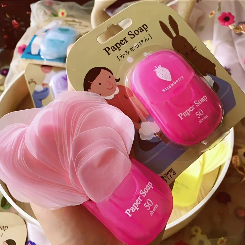 50Pcs Lavender Portable Soap S - Biodegradable Soap Camp review and price