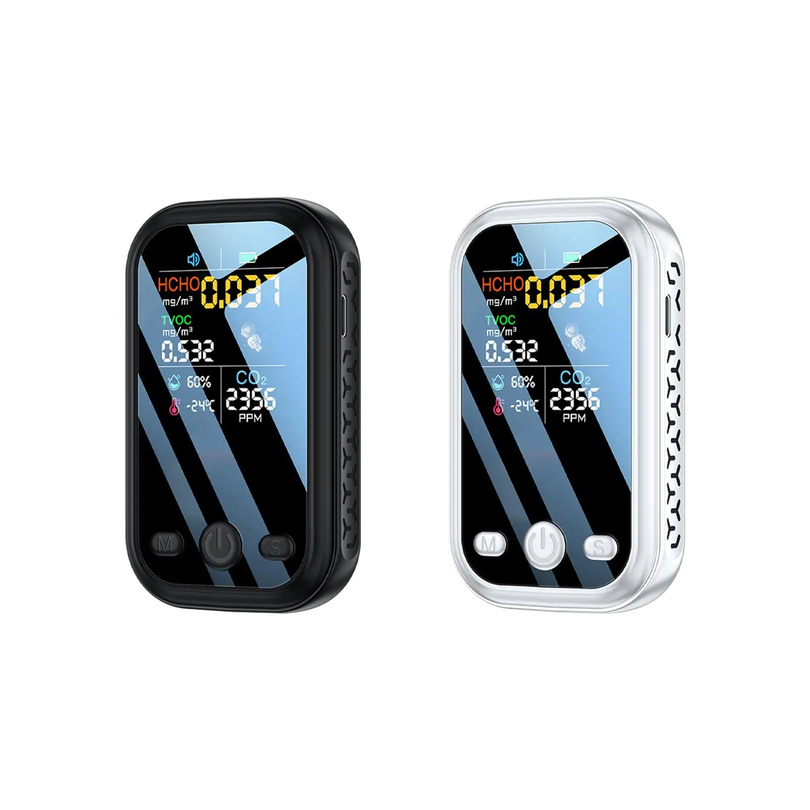 Carbon Dioxide Monitor LCD Display for Bathroom Indoor Living Room