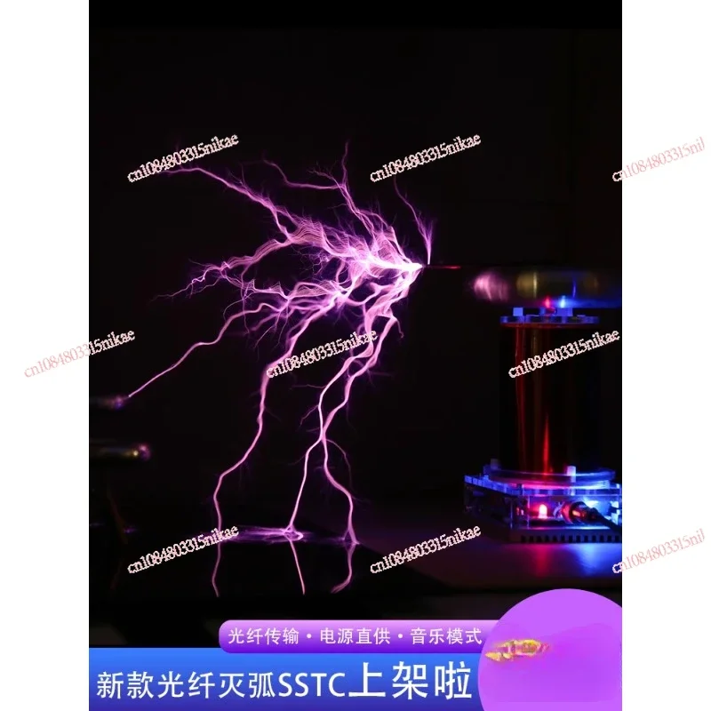 DIY Music Tesla Coil SSTC Finished High Frequency Generator Ignition Lightning Model Driver Board