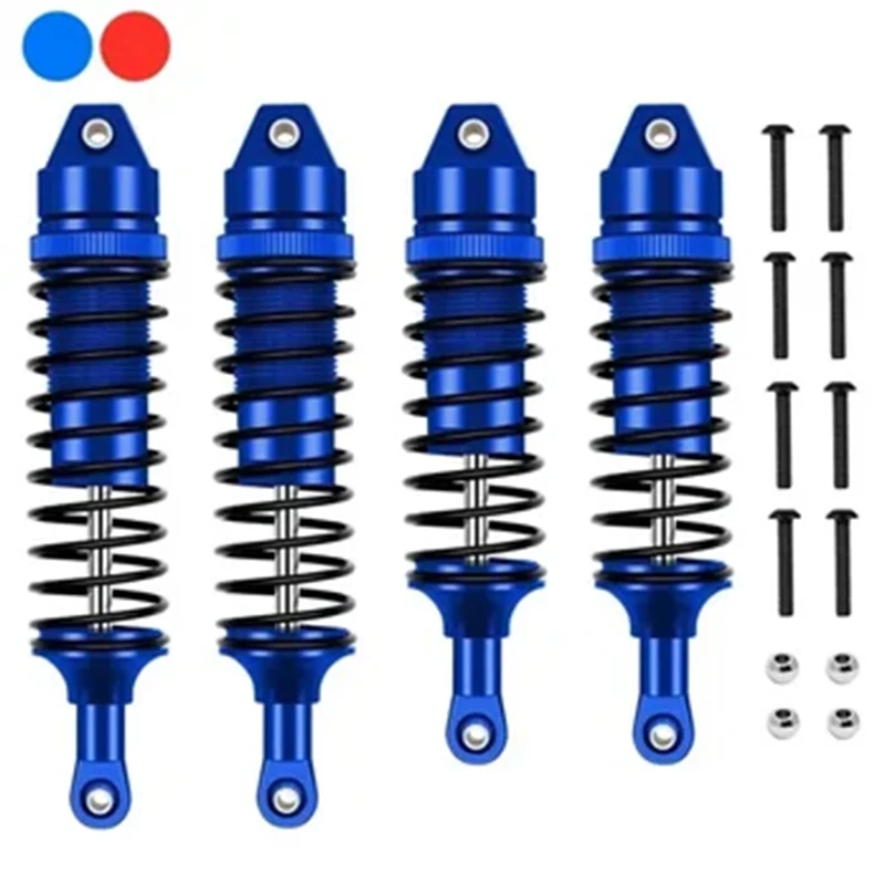 

Full Metal Front And Rear Shock Absorber For Traxxas Slash 4X4 VXL 2WD Rustler Stampede Hoss 1/10 RC Car Upgrades Parts