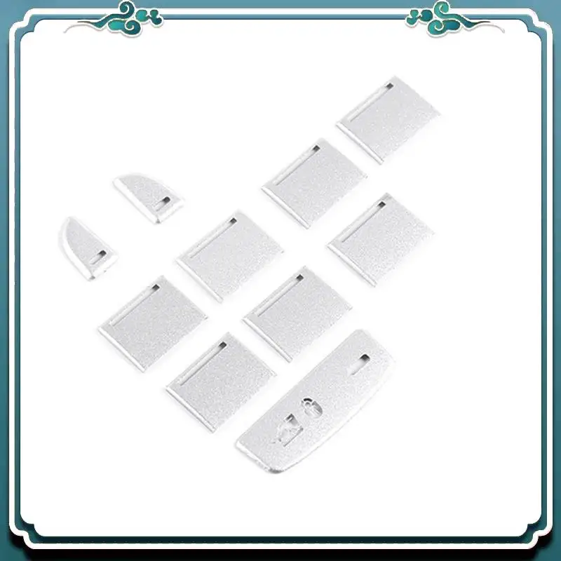 

A54K-Car Window Lift Button Switch Trim Stickers For Jaguar XE XF F-Pace E-Pace 2016-2020 Car Styling Accessories