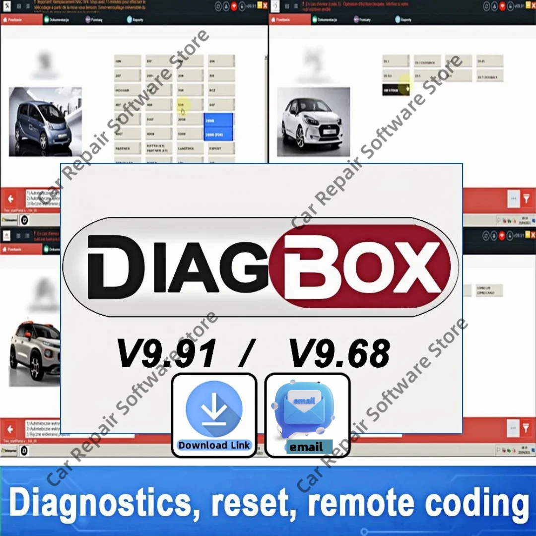 

Diagbox V9.91 V9.68 Полное обновление для Lexia3 PP2000 Lexia-3 для Citroen/Peogeot, коды неисправностей, тестирование системы, диагностические инструменты