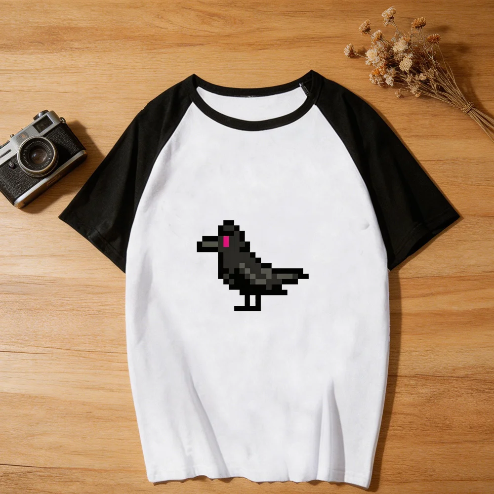Stardew Valley t-shirt female meme cute funny y2k top tees Psychedelic gyaru streetwear scene  party view 2