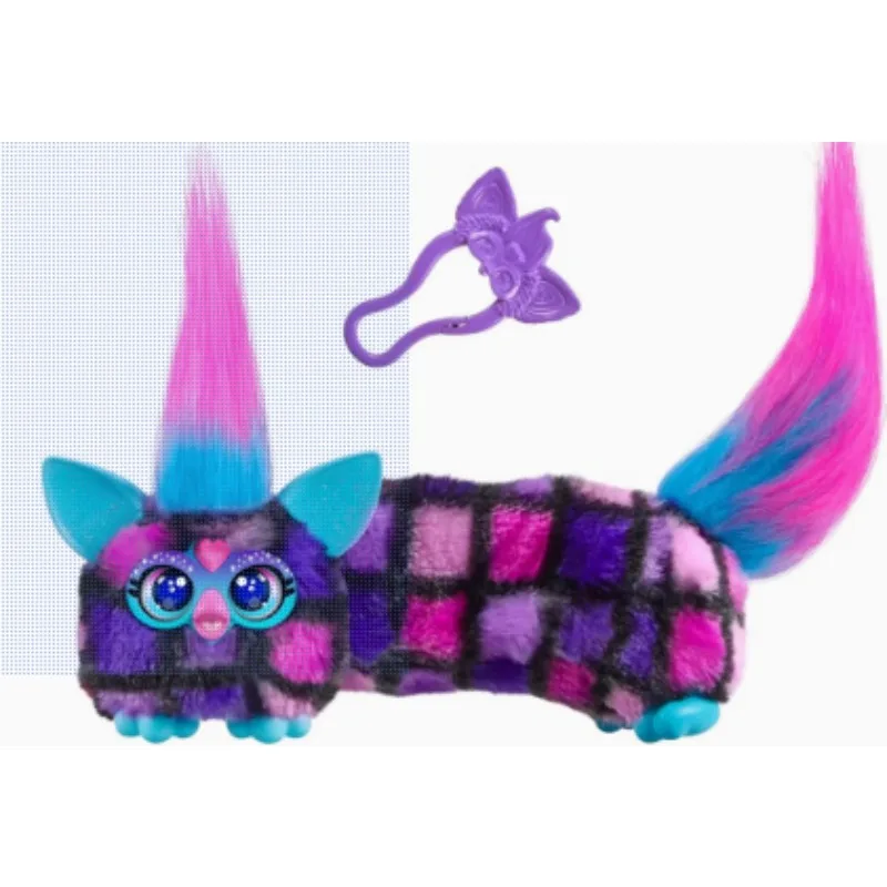 Furby Figur Teleskopmodell, das vom Klang herstellt, Mini-Puppe, gefüllte Plüschtiere, Kinderspielzeug
