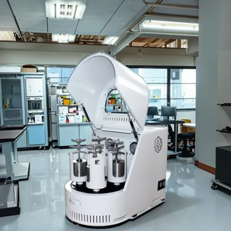 i XQM-0.4A CE Certified 0.4L Volume Portable Vertical Planetary Ball Mill 220V Food Processing Gearbox Motor High-Accuracy