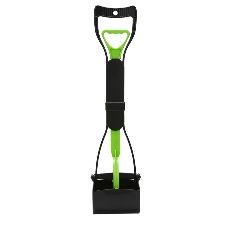 Large Pooper Scooper For Dog-Long Handle Dog Poop Scooper-Pet Waste Pick Up Jaw Scooper Without Smelling