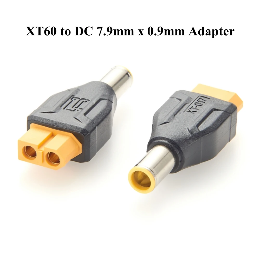 DC 8mm to XT60 Connector XT60 Female to DC 7.9mm x 0.9mm Male Solar Panel Power Adapter for Solar Panel Portable Power Station