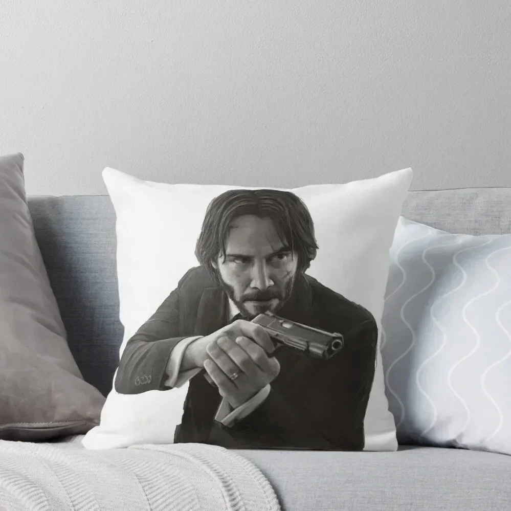 John Wick Throw Pillow Pillowcases For Pillows luxury decor christmas decorations 2025 pillow