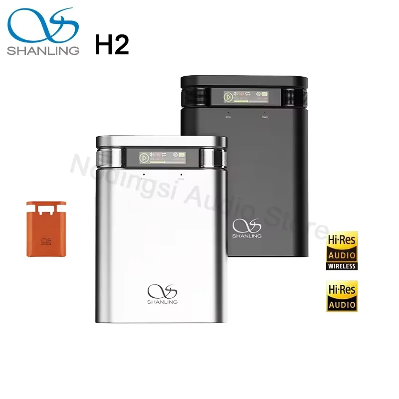 

SHANLING H2 Protable DAC AMP Headphone Amplifier Bluetooth Decoder Hi-Res Audio Headphone Amplifier CS43198 3.5mm+4.4mm Output