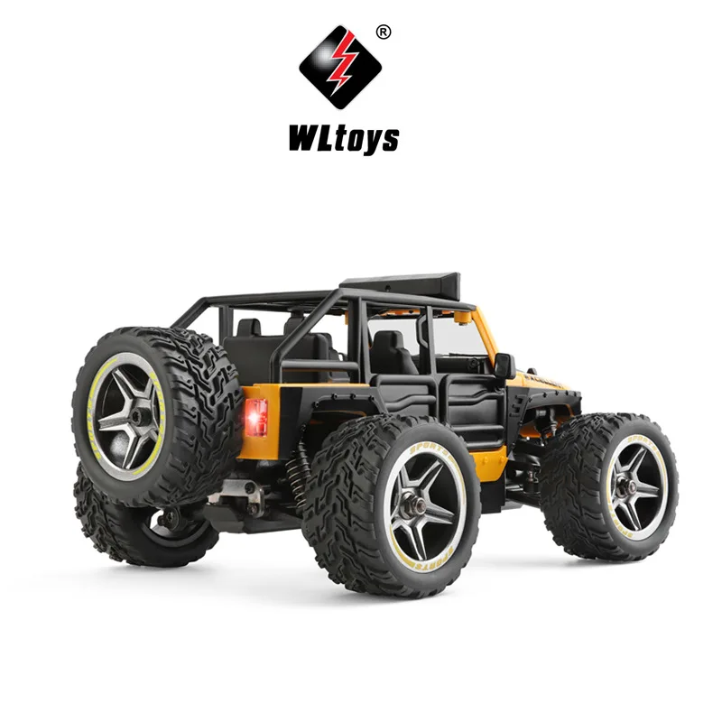 Weili 22201 1:22 Electric Two Wheel Drive Wrangler With Light Remote Control Off-road Drift Vehicle Model Toy