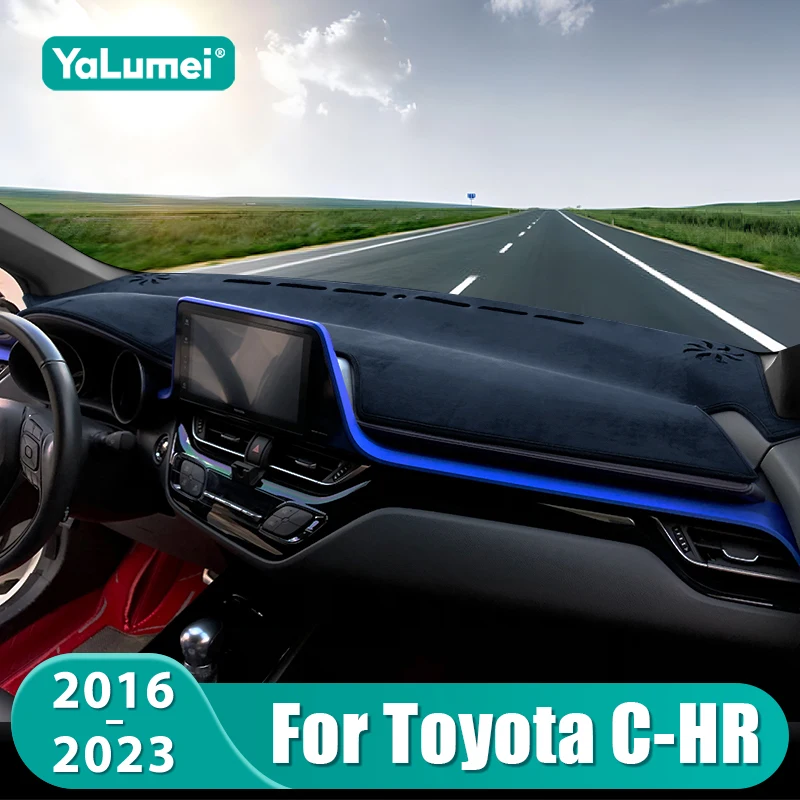 Für Toyota CHR C-HR CHR 2016 2017 2018 2019 2020 2021 2022 2023 Auto Dashboard Sonnenschutz Matte instrument Abdeckung Zubehör