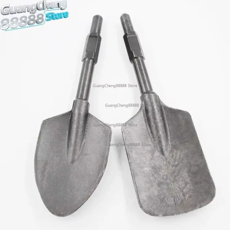 Electric Pickaxe Large Shovel 65 Industrial Grade Concrete Masonry Excavation Shovel Thickened Dafang Shovel Peach Heart
