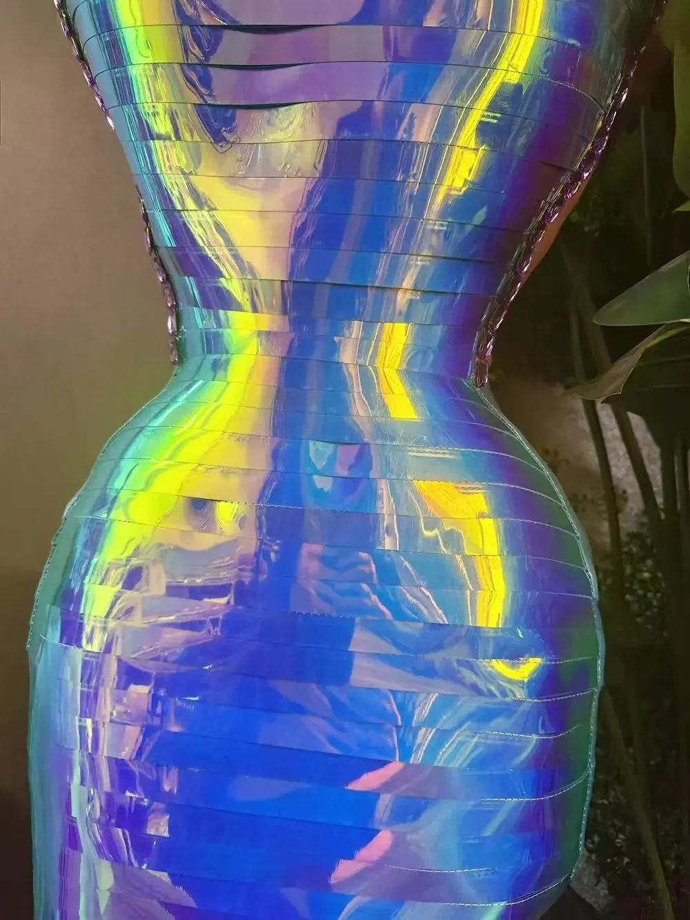 Niebieskie cekiny długa sukienka tuba wieczorowa balowa sukienka urodzinowa świętuj sukienka damska strój do sesji zdjęciowej kostium sceniczny Dianti