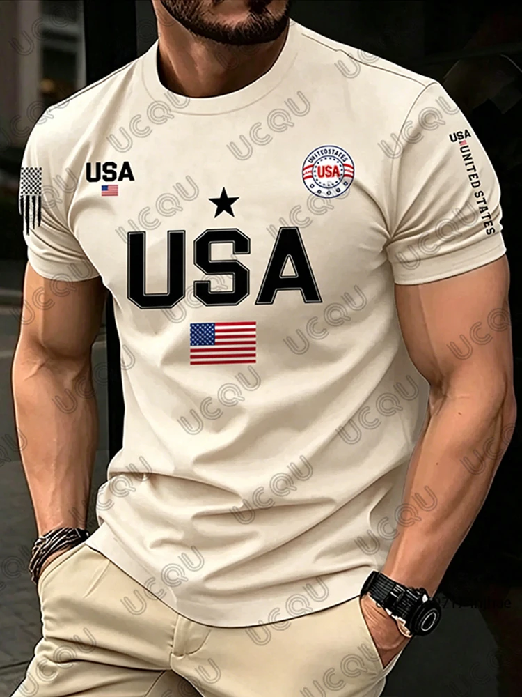 เสื้อยืดลายธงชาติสหรัฐอเมริกาใ - Street Fashion Usa บทวิจารณ์และราคา