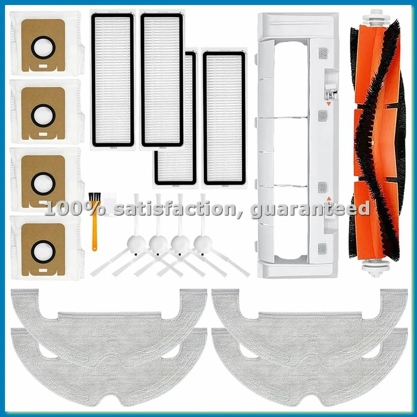 

Аксессуары для робота-пылесоса Bot D10 Plus/RLS3D: сменные основные и боковые щетки, салфетки для влажной уборки, фильтры, мешки для сбора пыли - A13G