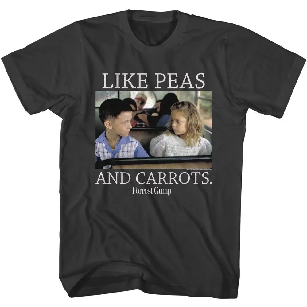 Forrest Gump Like Peas Carrots Adult T Shirt