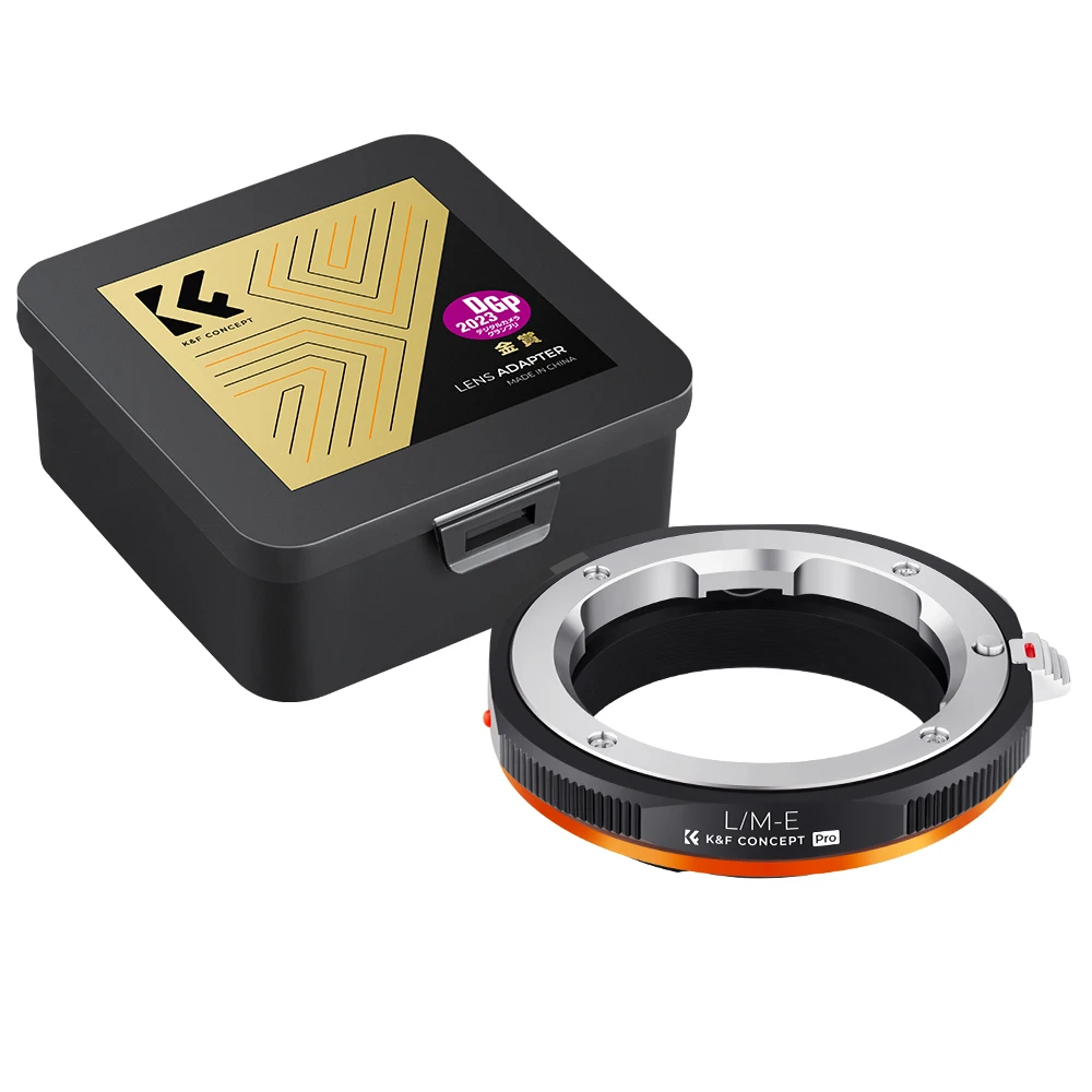 K&F CONCEPT Lensadapter voor Leica M L/M lenzen naar Canon EOS R EOS M Sony E Nex Nikon Z F AI M4/3 Fujifilm X camera's body