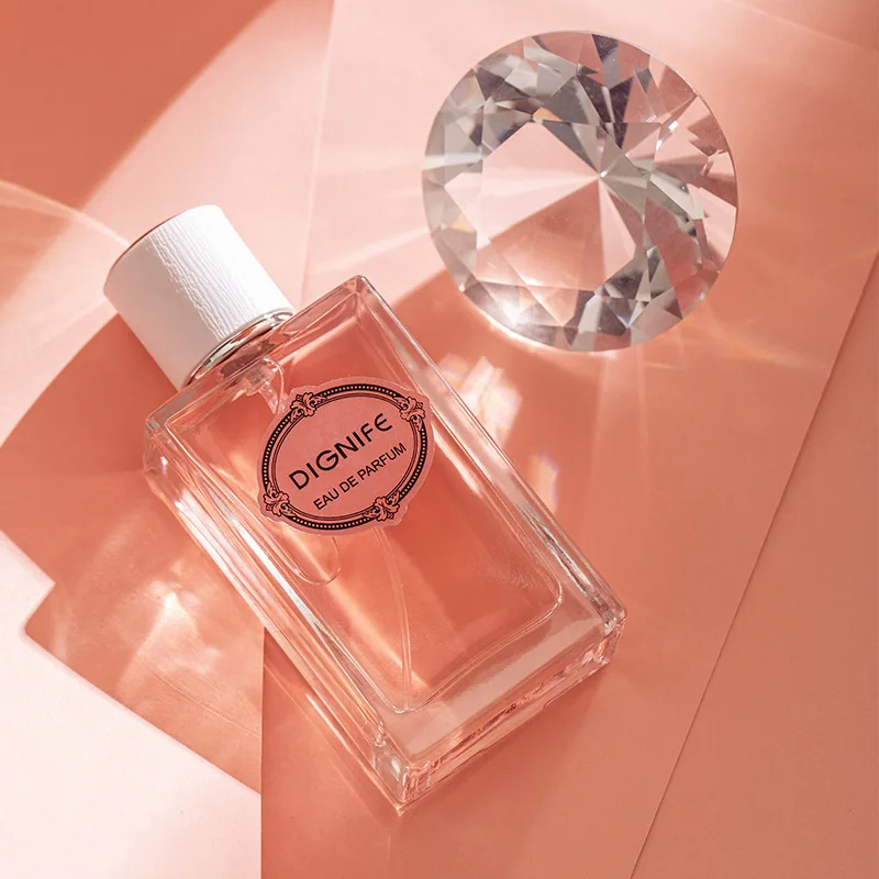 

50ml Unisex Fresh Elegant Rose Eau De Parfum Long Lasting Natural Floral Citrus Scents with Rose Orange Blossom and Woody Notes