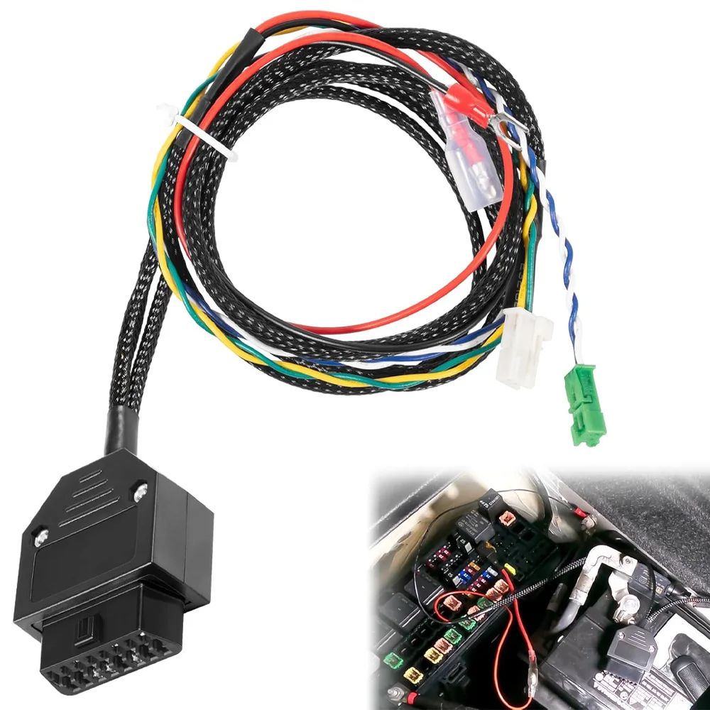 Double Bypass Trunk-Mount Security Gateway Bypass Cable Kit OBD2 Plug-in Device Fit for Dodge Charger Chrysler 300 2011-2024