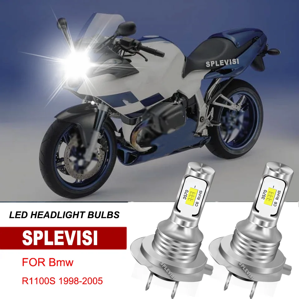 

LED Headlight motorcycle lights bulbs For BMW R1100S 1998-2005 R1150RT 2001-2005 R1200GS 2004-2018 R1200RT 2005-2018