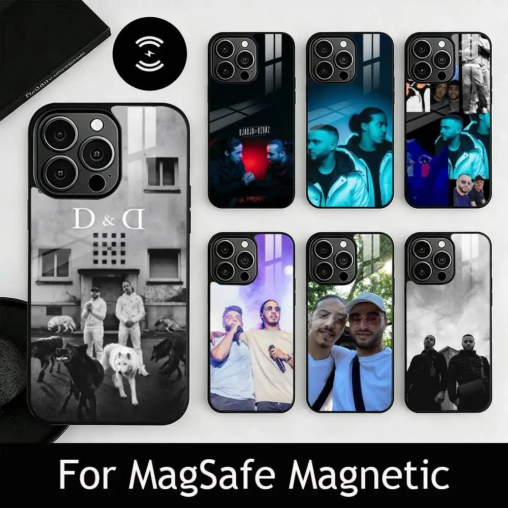 

French Rapper Djadja Dinaz Phone Case For iPhone17,16,15,14,13,12,11 Plus,Pro Magnetic with Magsafe Wireless Charging
