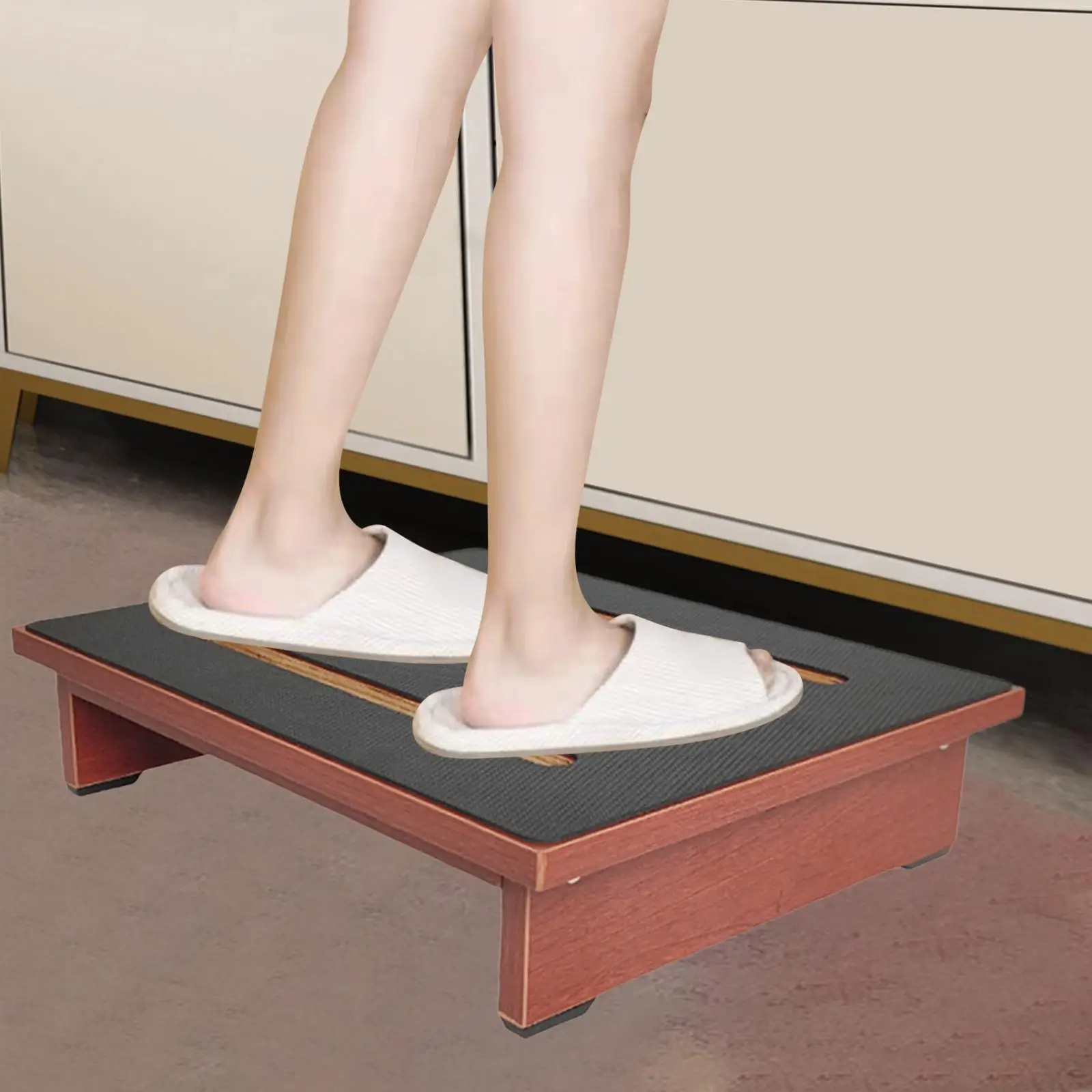 

Wooden Footstool Lightweight Adults Kids Multifunctional Fashion Step Stool