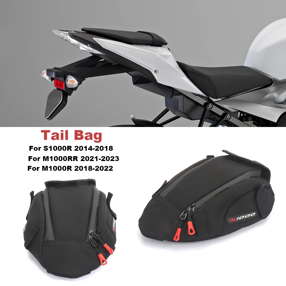 

For BMW S1000RR HP4 S1000R M1000RR M1000R Motorcycle accessories Rear seat Tail bag waterproof travel saddle bag