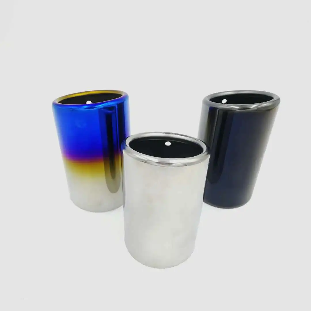 Fit for Audi A1 A3 A4 A4L Q3 Q5 Magotan Tiguan CC Stainless Steel Exhaust Tip Modification Accessories 76mm/140mm