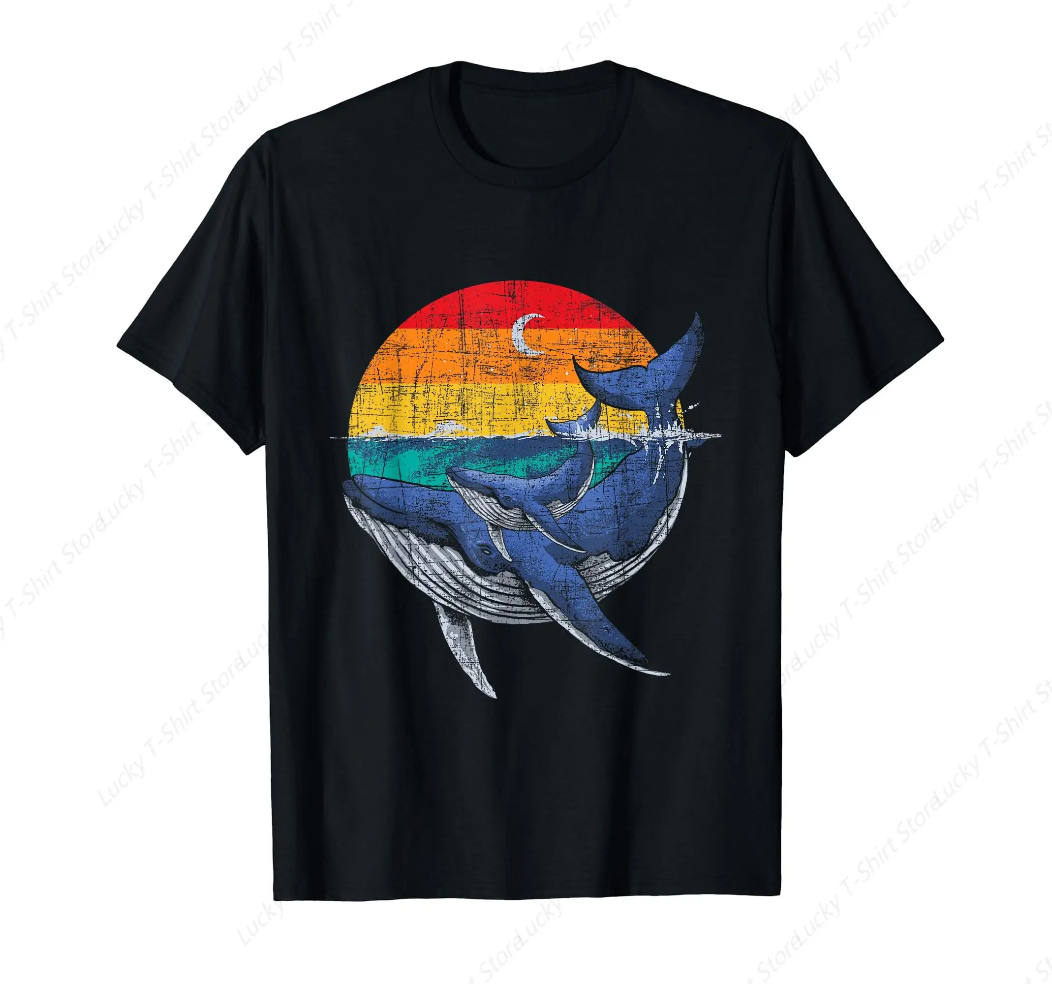 Whale Family - Whale Lover Whales Aquarist Marine Biologist T-Shirt