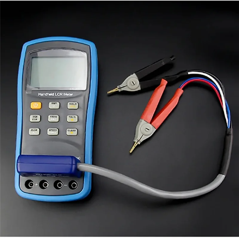CQMF-43P01 Handheld LCR Test Clip Universal Digital Bridge For Kelvin Test Line SMD Chip Component Test Pen