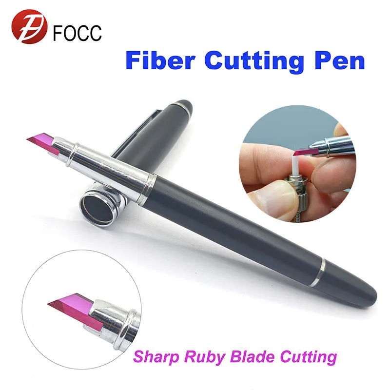 FOCC Fiber Cleaver Pen Fibre Cleaving Pen Scoring Pen Ruby Blade Cutter Cleaving Tool FTTH Fiber Cutting Pen