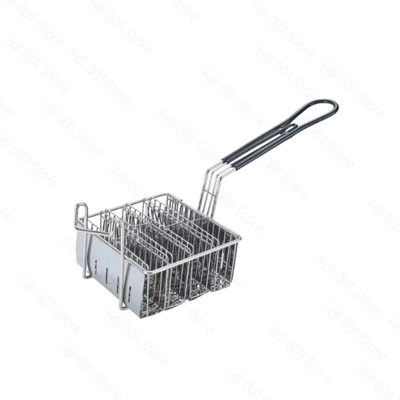 Kitchen Fried Cooking Taco Corn Husks Taco French Fries Fried Basket Colander Strainer 8 Mould Nicket Plated Taco Shell Basket