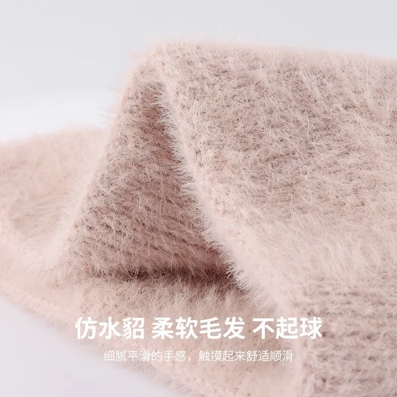 2023fashions Lamb Wool Winter Earmuff Headband Women Outdoor Windproof Plush Headworn Earflap Hairband Sleeping Sound Insulation