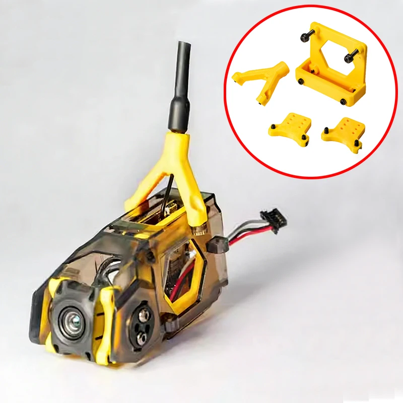 3D Printed Camera Widener Bracket Antenna Fixed Mount O3 O4Pro Adapter Plate for Speedybee 25 Master3X FPV Canopy Head Parts