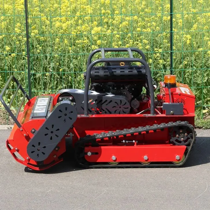 

Customized Intelligent Crawler Mower Gas Powered Wild Grass Cutter Mountain Weeding Farm Garden Tool