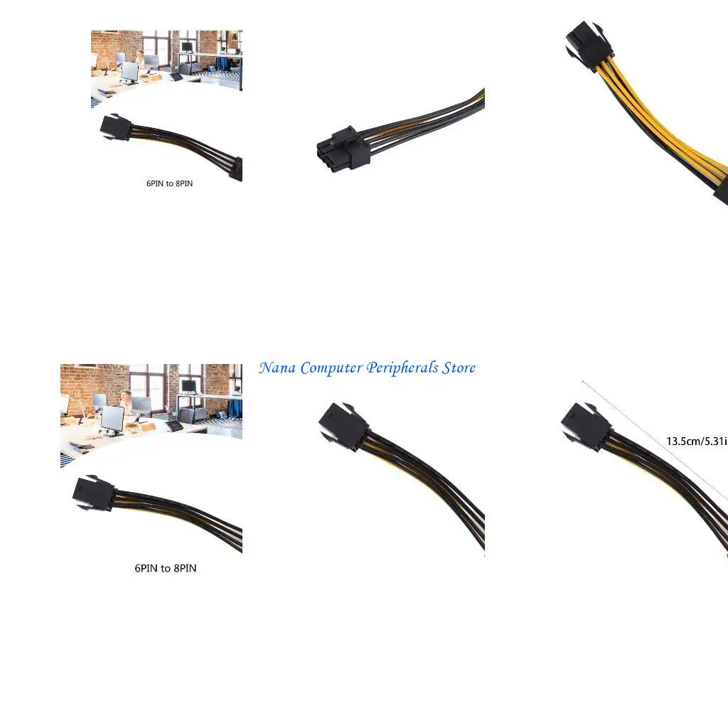 

Графическая карта F68C от 6p до 8p 6pin до 8pin графические карты ЦП.