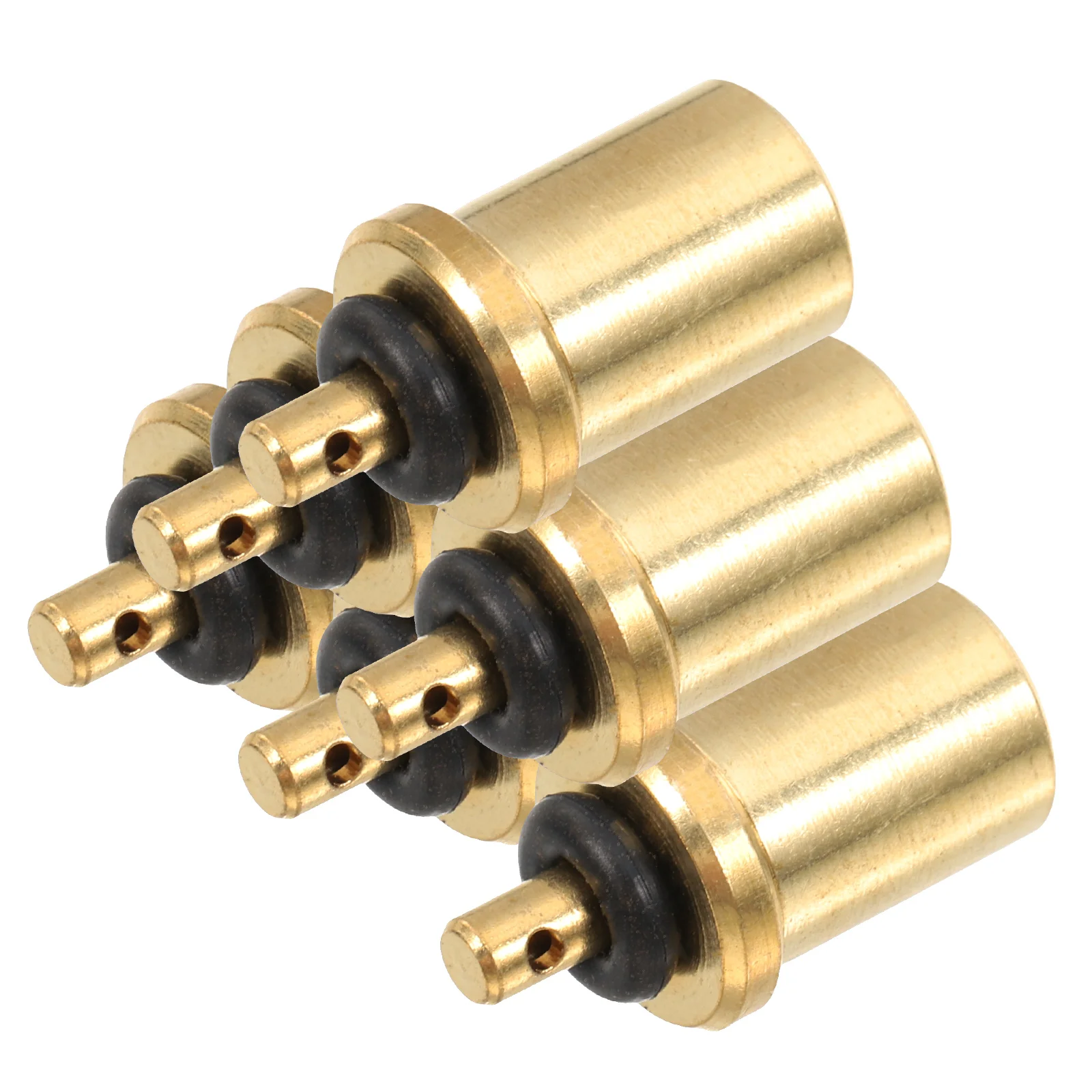 

6pcs Gas Tank Filling Valve Propane Adapter Converter Refill Copper Quick Connect Camping Furnace Portable