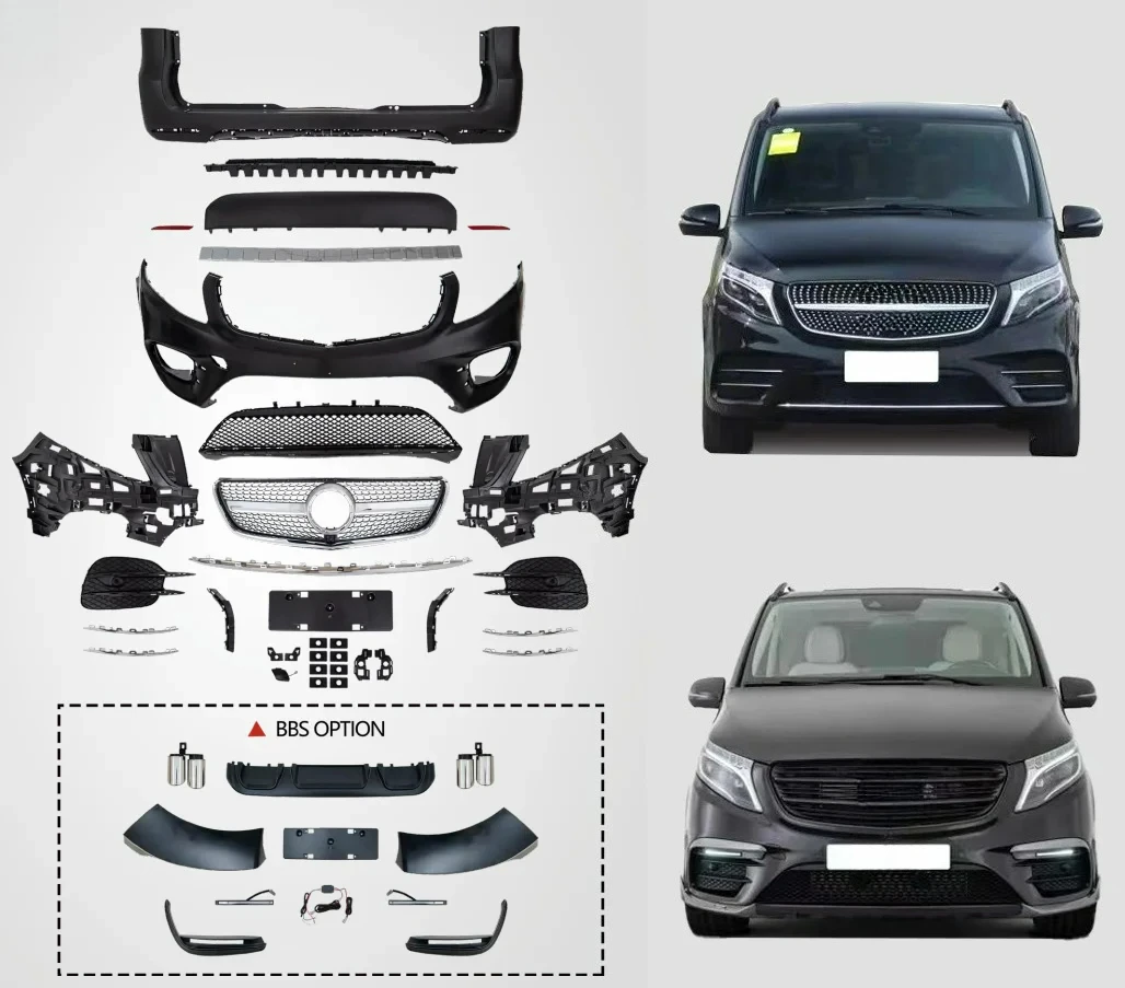 

Premium-Grade ForMercedesBenz W447 V-Class AMStyle New Plastic Body Kit