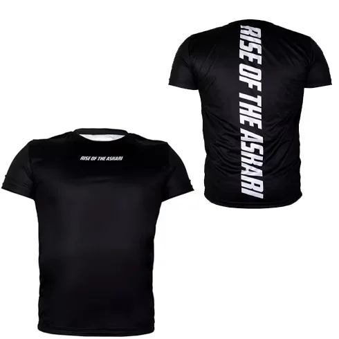 2026 Sommer Boxen Atmungsaktive Sportbekleidung Erwachsene Kinder Familie Kampfsportbekleidung Outdoor Lässiges Rundhals Kurzarm Herren Oberteil T-Shirt – Detail 7