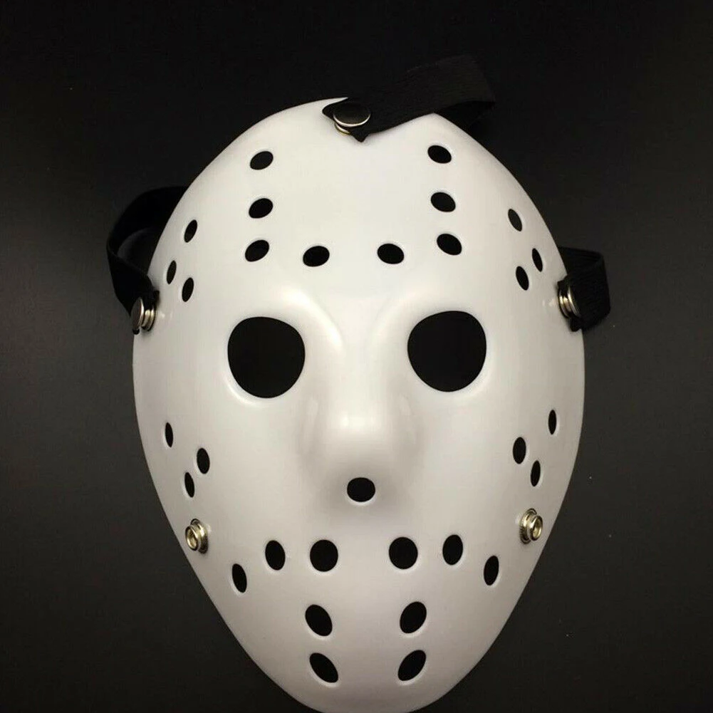 A013 Cara de Halloween Máscaras de cabeza aterradoras Fiesta Cosplay Disfraz Hockey Disfraces Decoración de Halloween