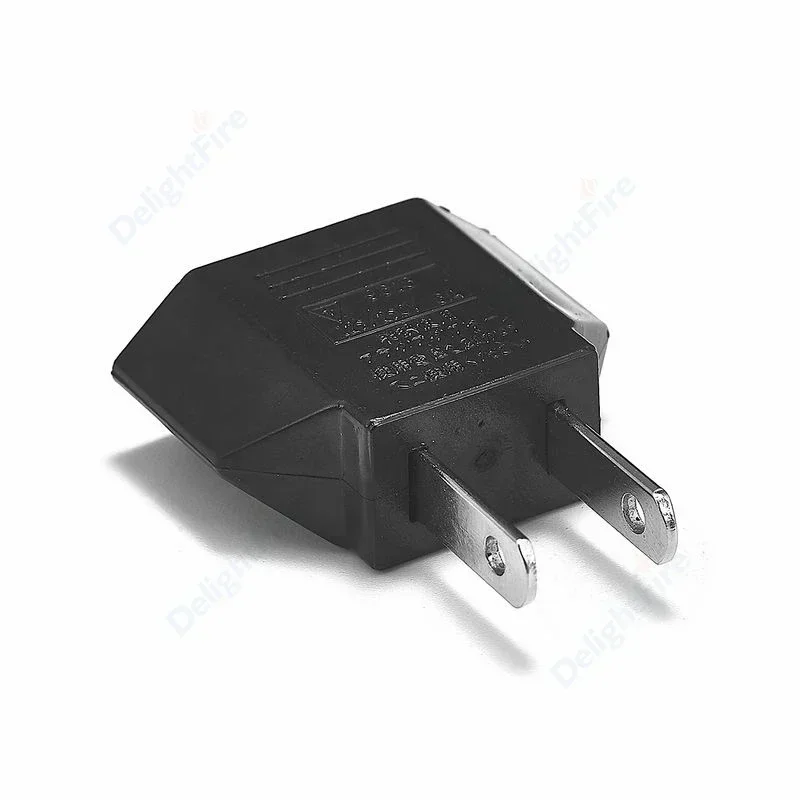 EU To US CN MX Travel Adapter European Euro To American China Power Adapter 2Pin US Plug Adapter Type A Converter Socket Adaptor