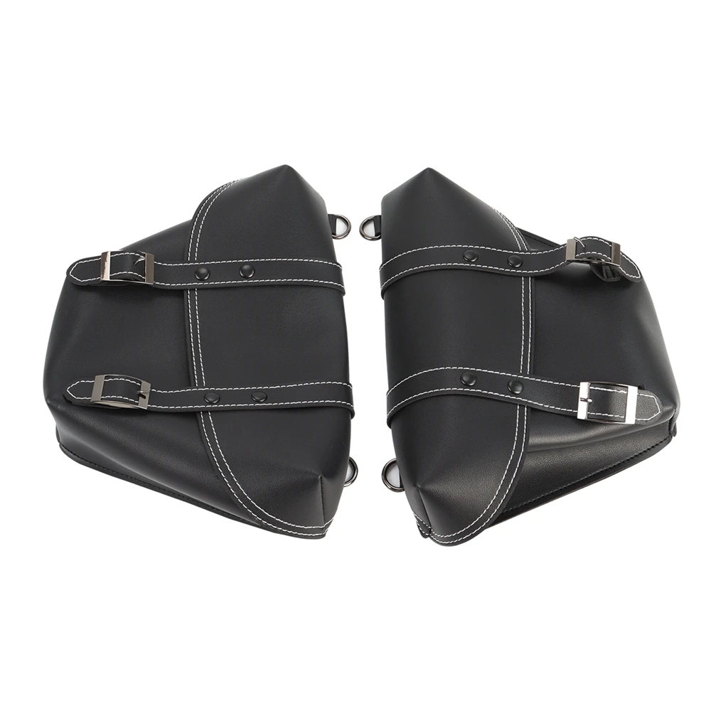 Left&Right Fairing Black Saddle Bags For Honda 2017-2022 Rebel CMX 300 500&ABS Models