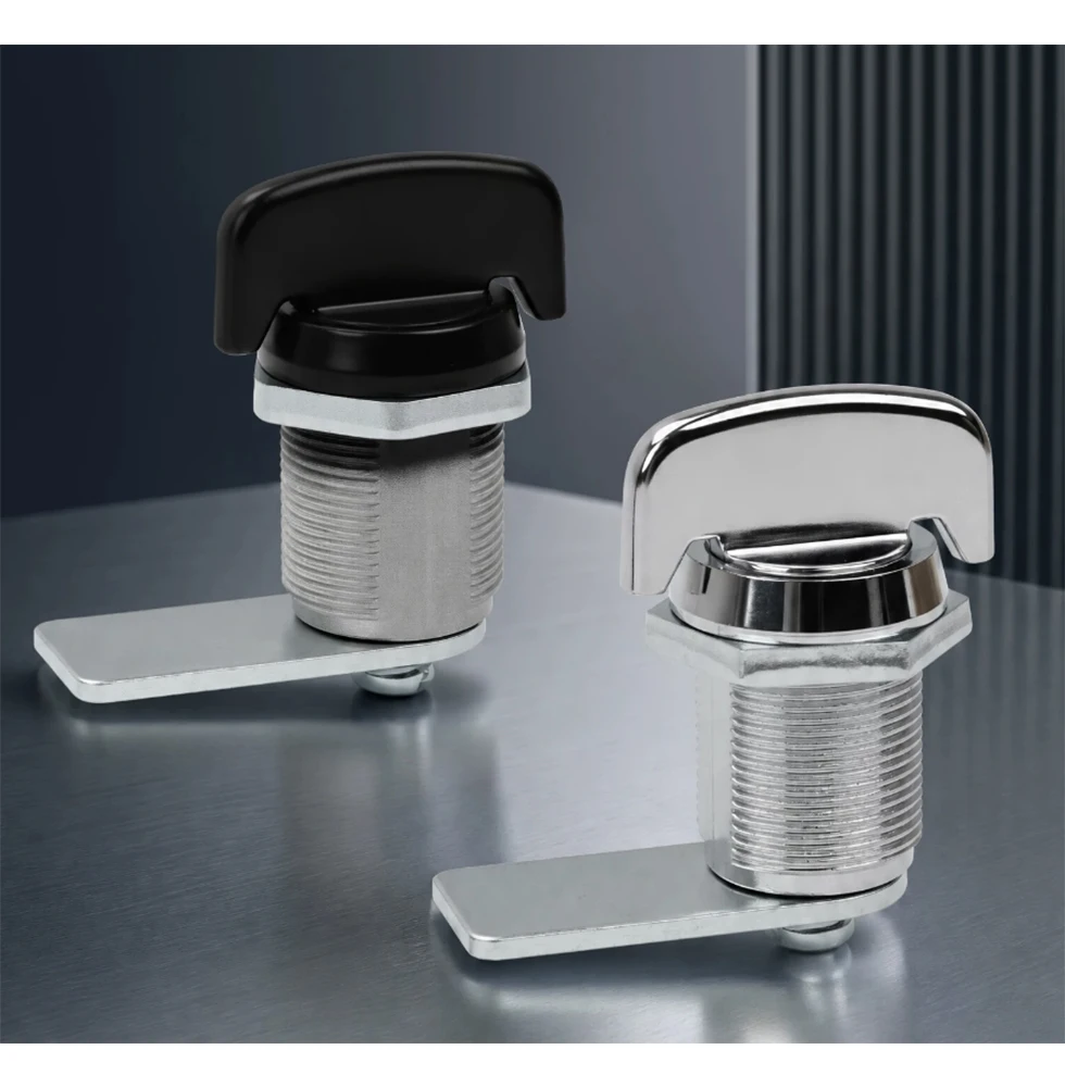 MS424 lock distribution box door lock distribution cabinet handle lock zinc alloy handle rotating tongue lock