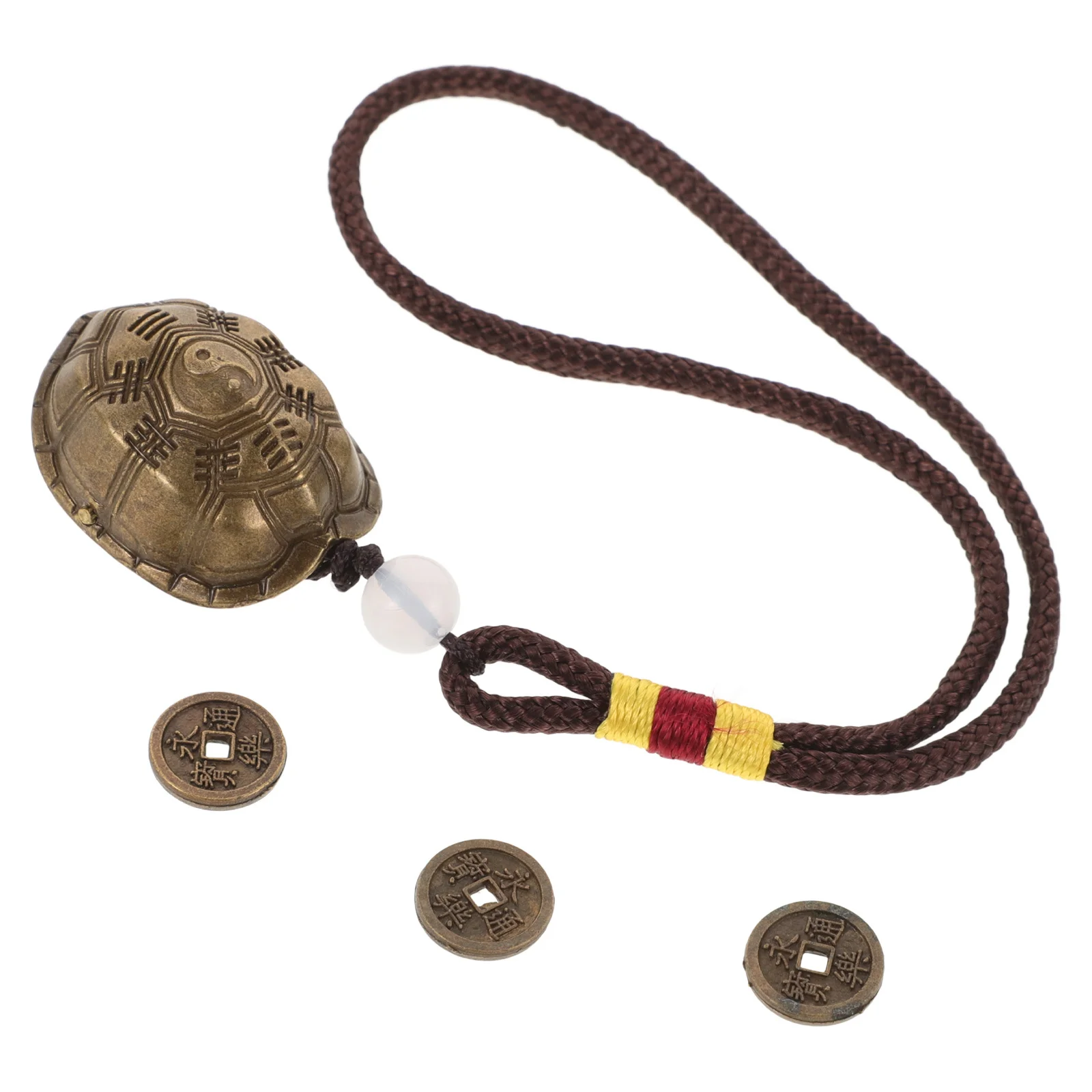 

1Set Stylish Turtle Shell Pendant Meticulously Detailed Chinese Traditional Ornament for Home Office Decor Home Adorn