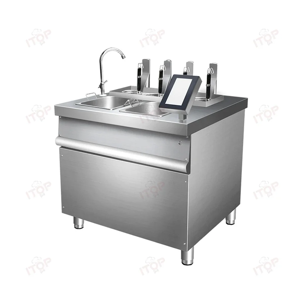 

Self Automatic Pasta Boiler Noodle Cooker Equipment Boiling Restaurant Commercial Electric Spaghetti Gyoza Ramen Cooking Machine