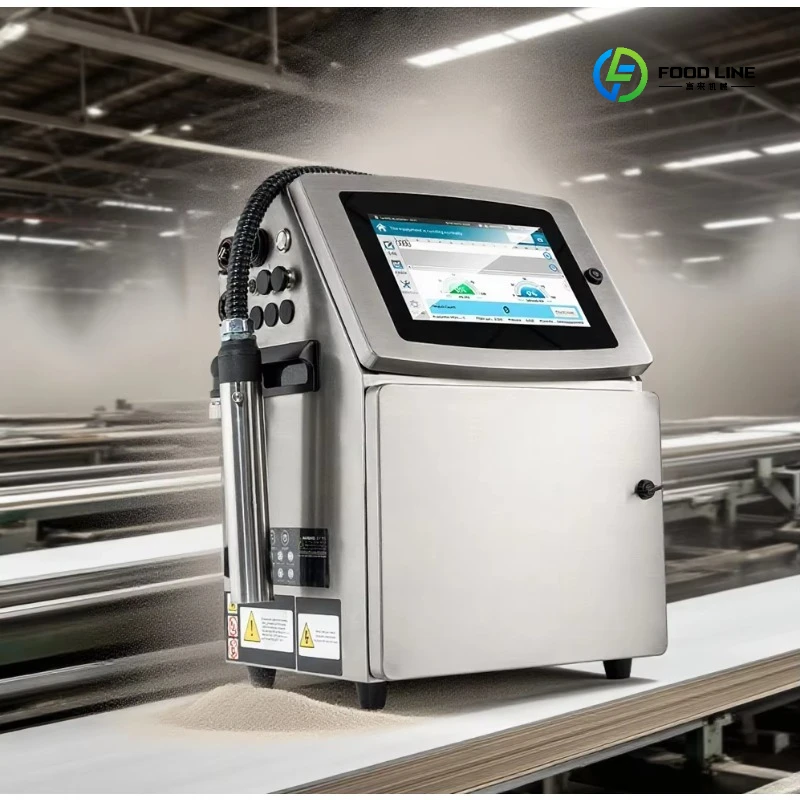 FL Continuous Inkjet Coding Machine Automatic Small Character Dot Matrix Cij Printer for Batch Barcode Expiry Date Customized